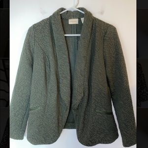 Chico’s green blazer